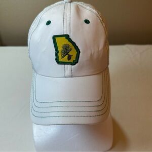 Georgia Patch Westlake Country Club Hat White Golf Baseball StrapBack Adjustable